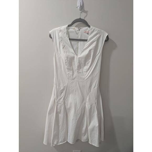 Rebecca Taylor Fit & Flare Poplin Dress - Picture 2 of 5